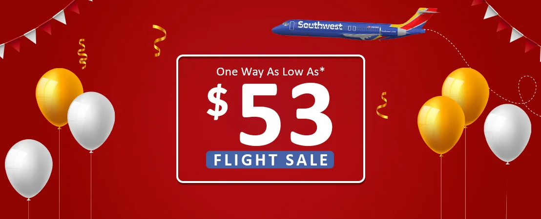 Southwest With $53 Tickets
